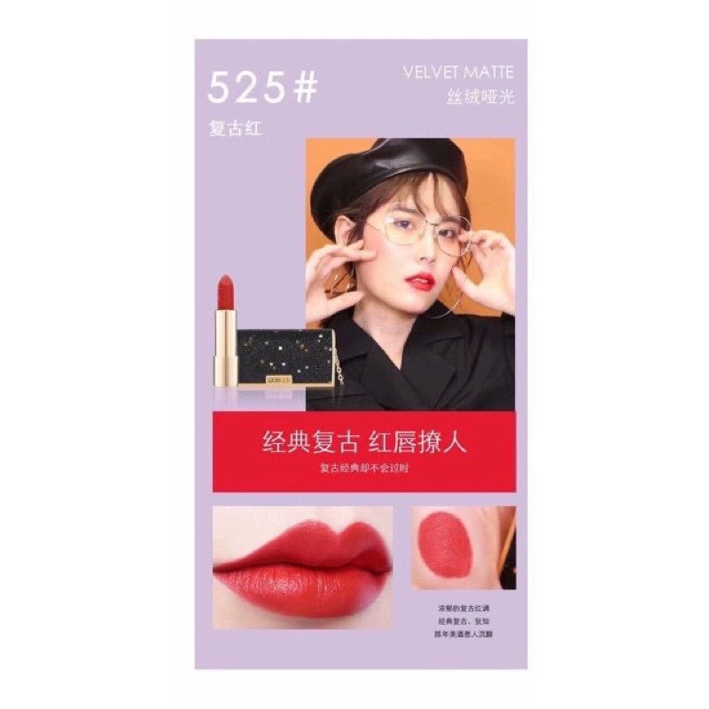 [Mã SFP62769661 giảm 5% đơn 250K] Son WODWOD siêu sang chảnh