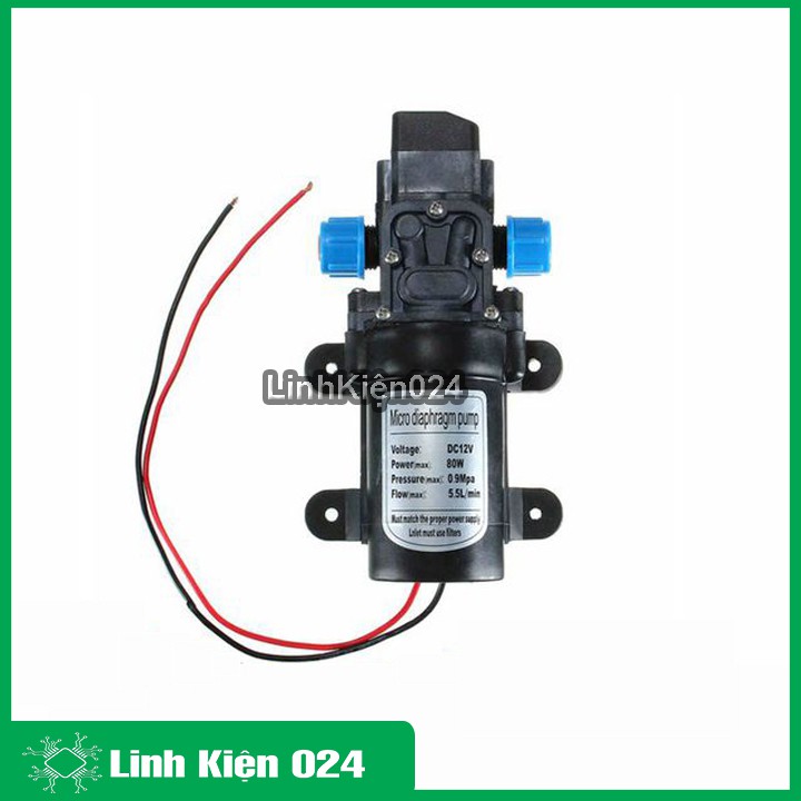 Máy Bơm Cao Áp SUMO 12VDC 4.6A 4.5L/Min 7.0 Bar TH-2203 (Hàng Nhật)