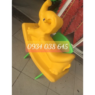 Bập Bênh Con Voi Nhập Khẩu Nguyên Khối