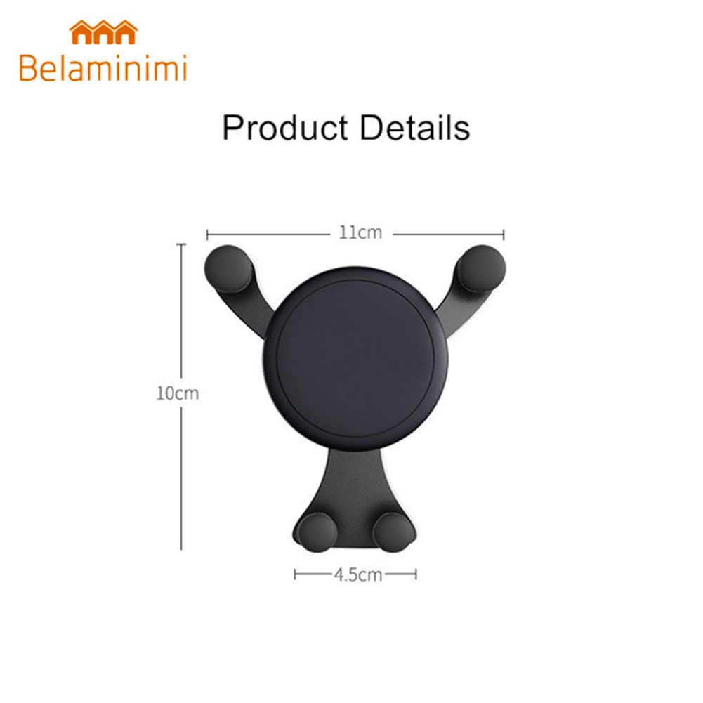 Giá đỡ điện thoại tiện lợi trên xe hơi | BigBuy360 - bigbuy360.vn