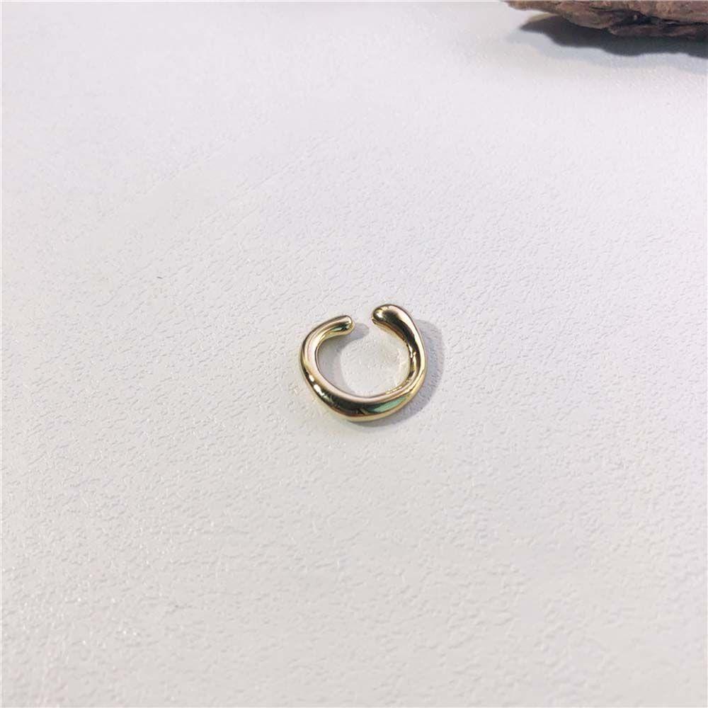 MXGOODS Khuyên Kẹp Sụn Tai Không Xỏ Họa Tiết Hình Học Đơn Giản Cho Nam Và Nữ