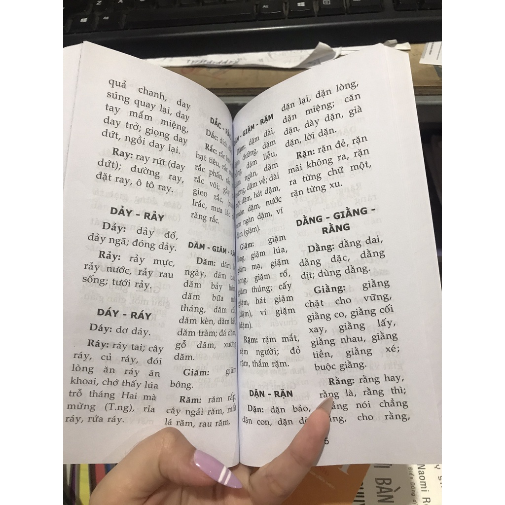 Sách Từ điển chính tả tiếng việt