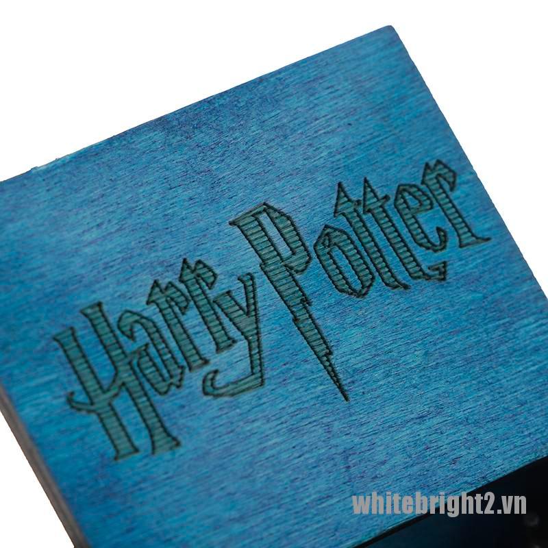 Hộp Nhạc Bằng Gỗ Phong Cách Phim Harry Potter