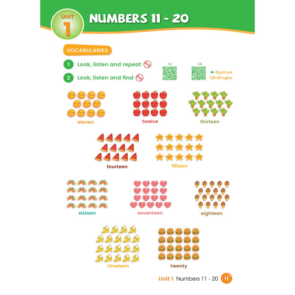 Sách Quick Quick học nhanh từ vựng tiếng Anh theo chủ đề lớp 2