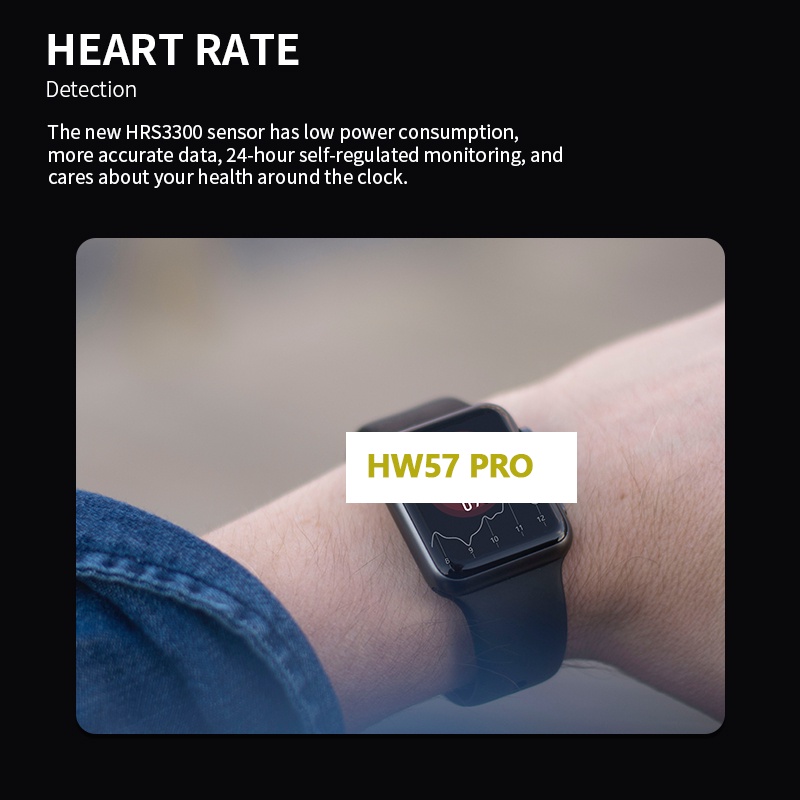 Đồng Hồ Thông Minh HW57 Pro NFC Hỗ Trợ Giọng Nói Chuyên Dụng Cho Nam Nữ
