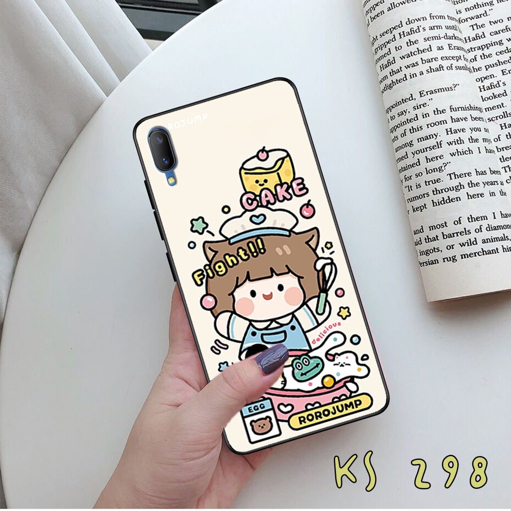 Ốp lưng Vivo V11 - Vivo V11i - Ốp in hình Ngân hà &amp; RoroJump siêu đẹp