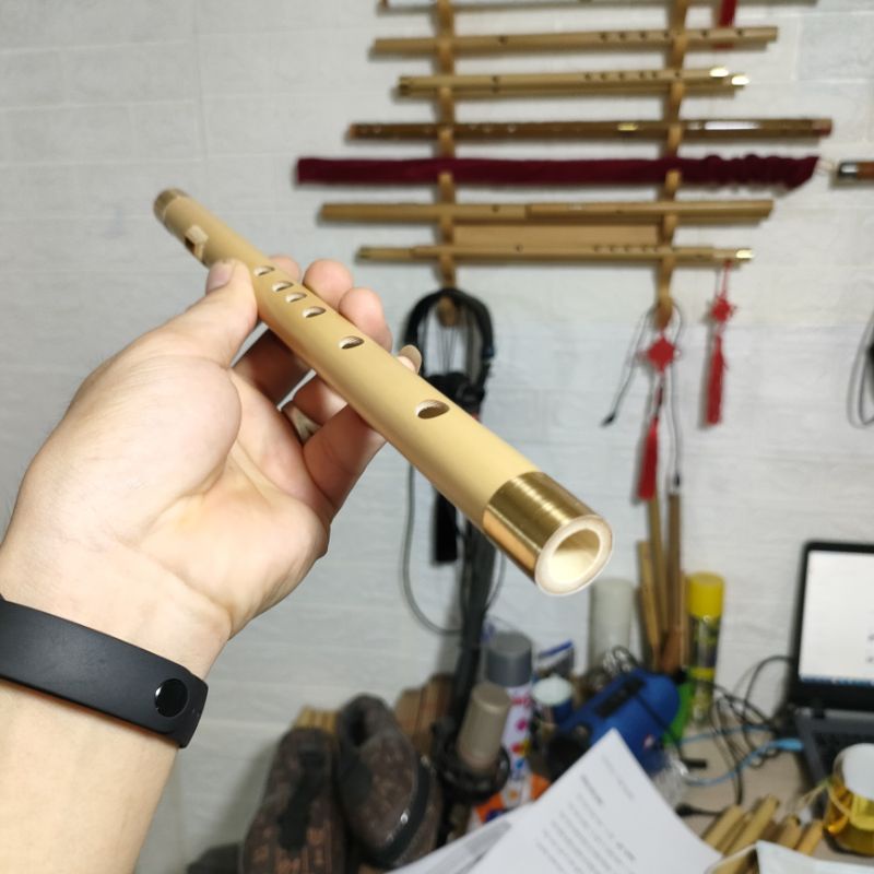 Sáo Mèo Nữ Tone C Âm Thanh Của Núi Rừng Free Ship Nứa Nam Vàng Đẹp
