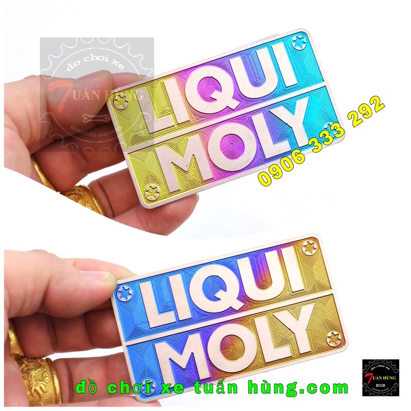 Tem Nắp Nước [HÀNG ĐẸP ] Titan Dán Dè Vario, Ab125/150 - Tem Titan Dán Dè Ab - đồ chơi xe máy