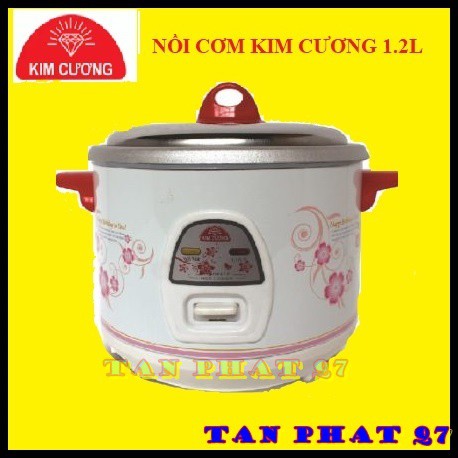 Nồi cơm điện kim cương 1,2 lít nắp rời