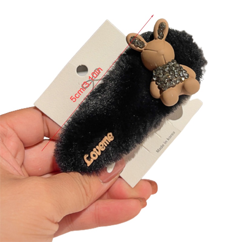 Kẹp Tóc Hình Thỏ Hóa Trang Nhân Vật Hoạt Hình flgo