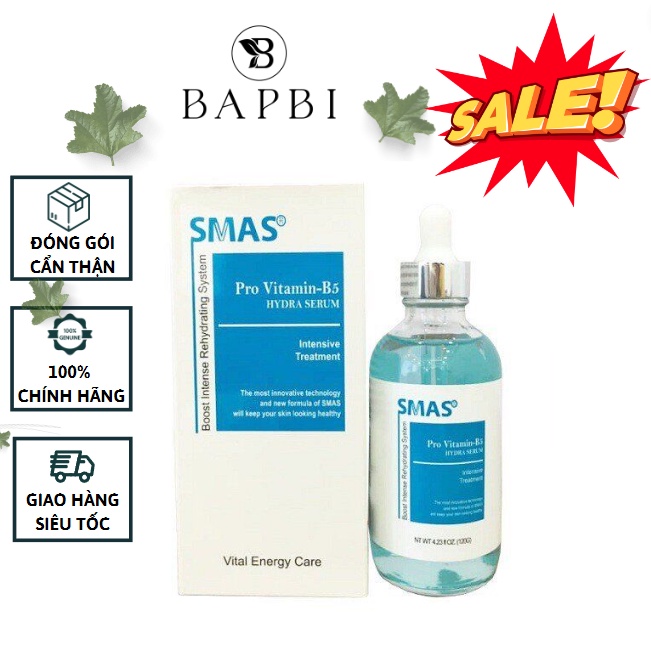 Serum Smas Pro Vitamin B5 Hydra Cấp Ẩm Phục Hồi Da 120ml