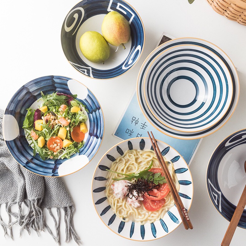 Bát Tô Mì Tô Phở Tô Canh Lớn Hình Nón Phong Cách Nhật