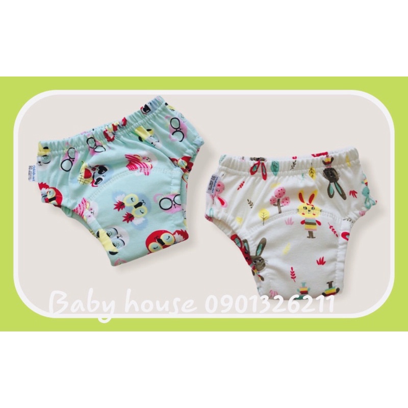 Combo 05 Quần Bỏ Bỉm Vải Riokids Chống Hăm Dành Cho Bé Size 80 90 100 110