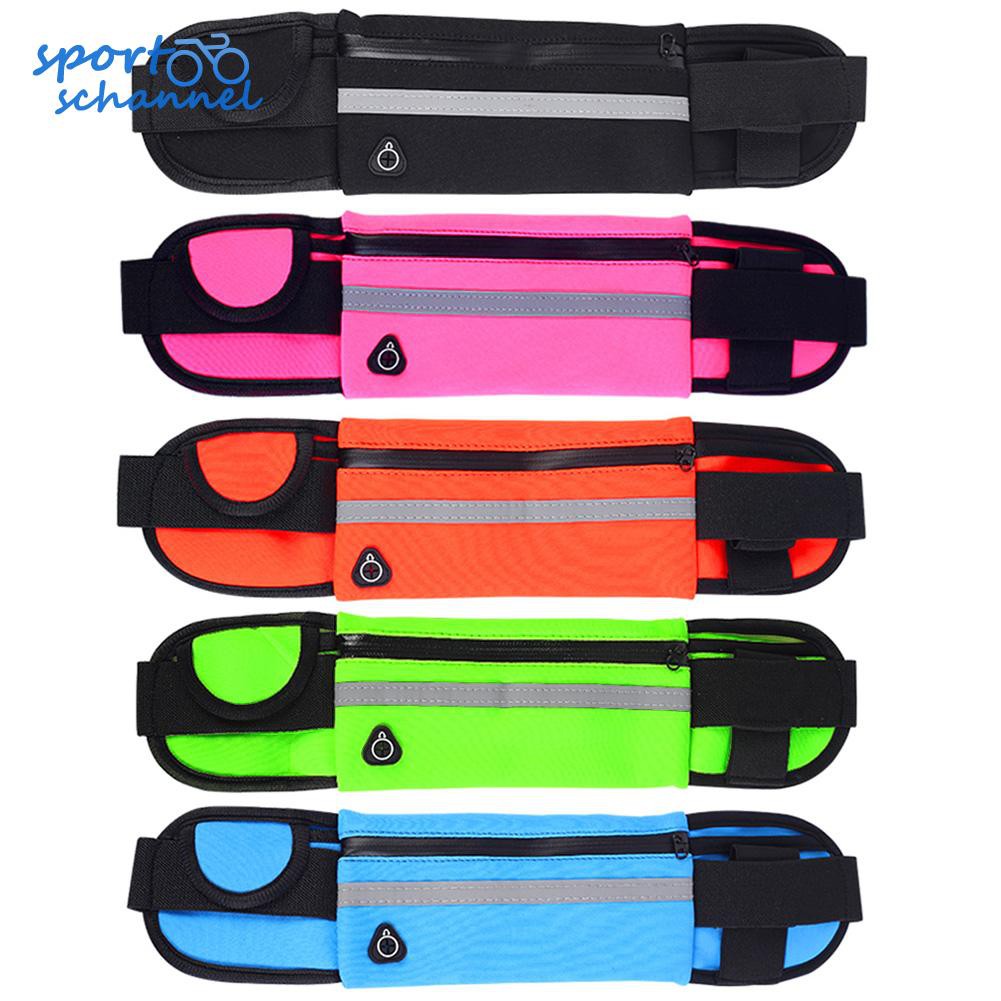 COD❤Jogging Cycling Running Waist Belt Bags Gym Sports Belt Pouch for Women Men