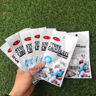 Gói kẹo hình sỏi socola sữa mềm
