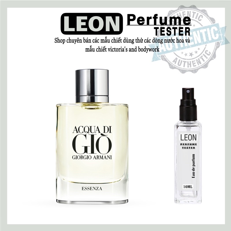 💎LEON💎Nước hoa chính hãng Men's Acqua di Giò Essenza EDP 5ml/10ml/20ml