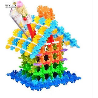 Bộ 100/ 200 miếng xếp hình bông tuyết nhiều màu cho bé #xephinh #xep hinh #xếphình #xếp hình