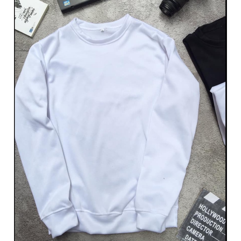 Áo sweater nỉ nhiều màu IN CHỮ CHAM.PI.ON và TRƠN.GIAO NGẪU NHIÊN