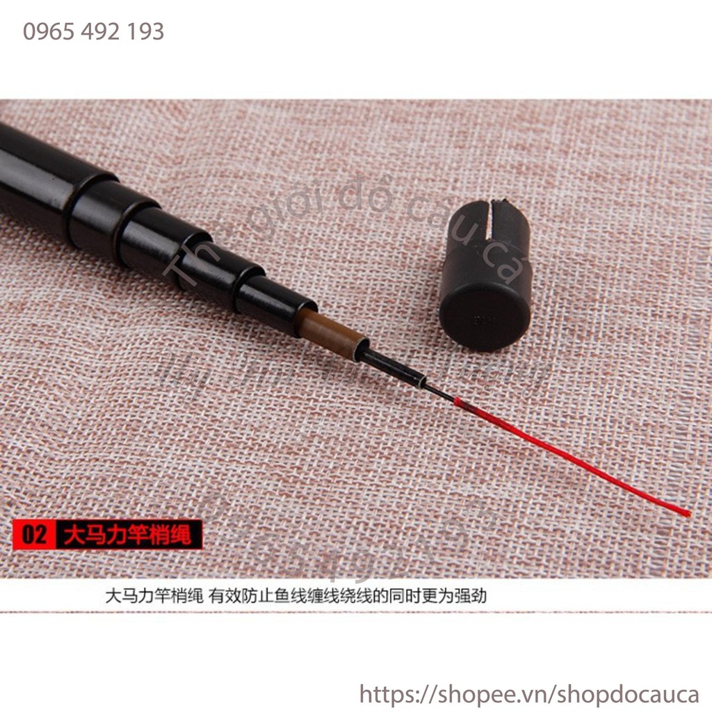 Cần câu tay biginer nâu 4m5 ( rẻ vô địch )