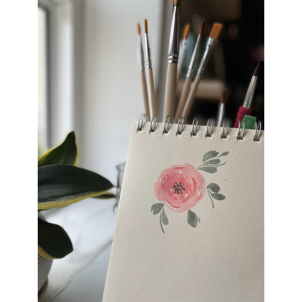 Hộp 36 Màu Nước Dạng Nén Tặng Kèm Bút Nước, Màu Nước Solid Water Color Cao Cấp 12/18/24/36M