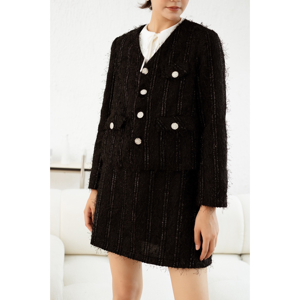 Set Melanie vest + shirt + skirt