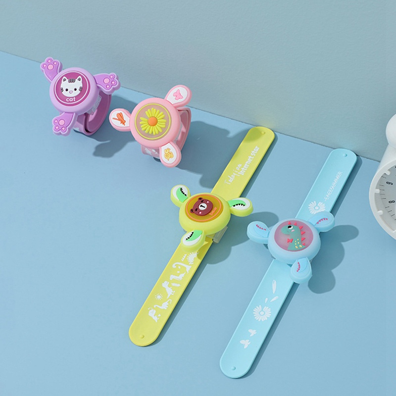 Vòng Đeo Tay Chống Muỗi Có Khóa Xoay Dạ Quang Họa Tiết Hoạt Hình | BigBuy360 - bigbuy360.vn