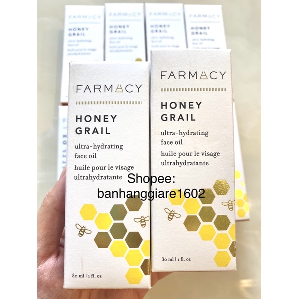 Dầu Dưỡng Mật Ong Farmacy Honey Grail Ultra-hydrating Face Oil Cấp Ẩm 30ml (Bill Mỹ)