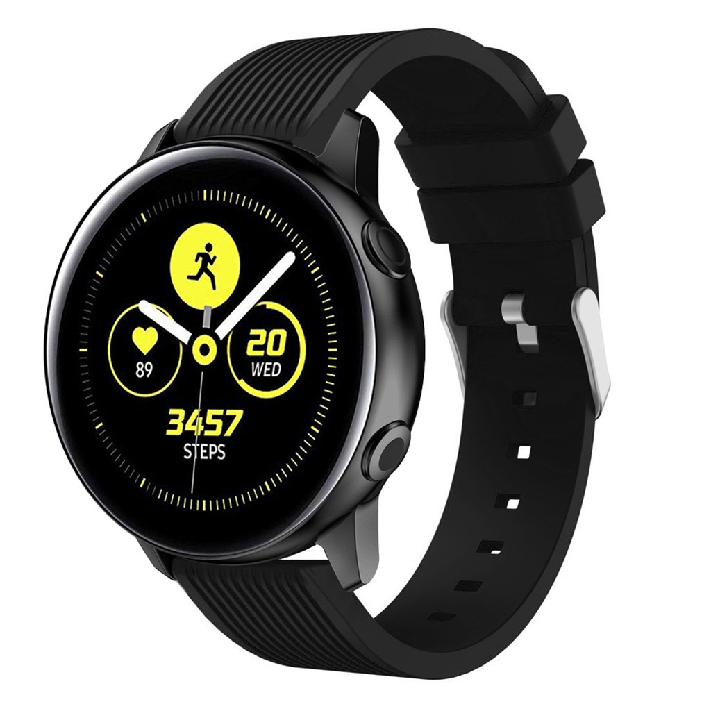 Dây đeo silicon Galaxy Watch 42mm/Galaxy Watch Active 2/Active thay thế cho đồng hồ thông minh Huami Amazfit Bip