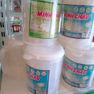 Thạch dừa Minh Châu cốc 500g