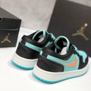 Giầy jordan 1 xanh cam thấp cổ Fullbox