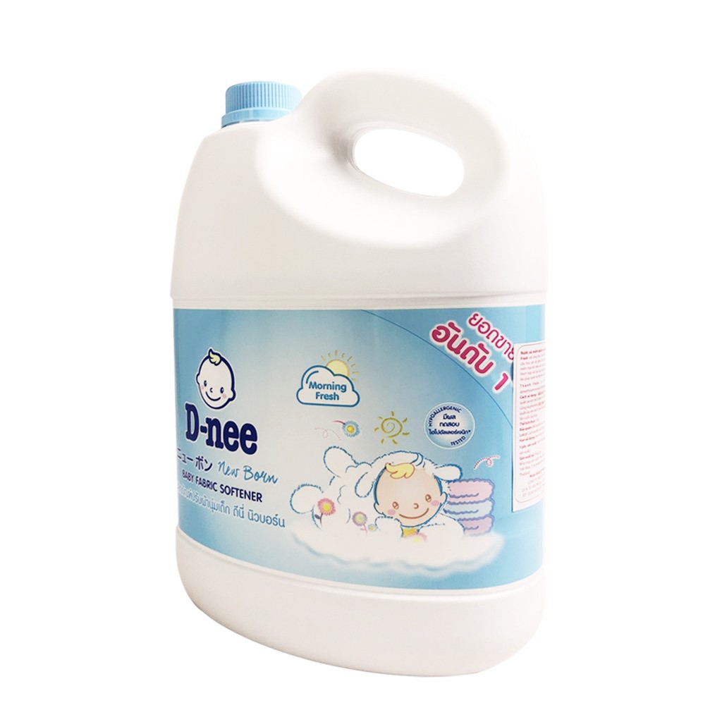 [CHÍNH HÃNG] Nước Xả Vải Cho Bé Dnee Xanh Thái Lan 3000ml