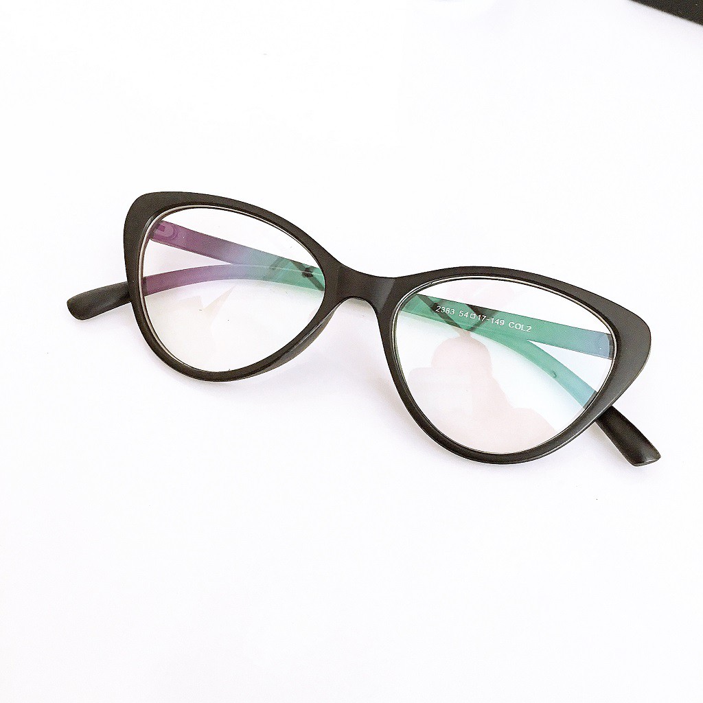 [Mã SKAMCLU7 giảm 10% cho đơn từ 0Đ] Gọng kính mắt mèo 2383 nhận cắt cận viễn loạn | BigBuy360 - bigbuy360.vn