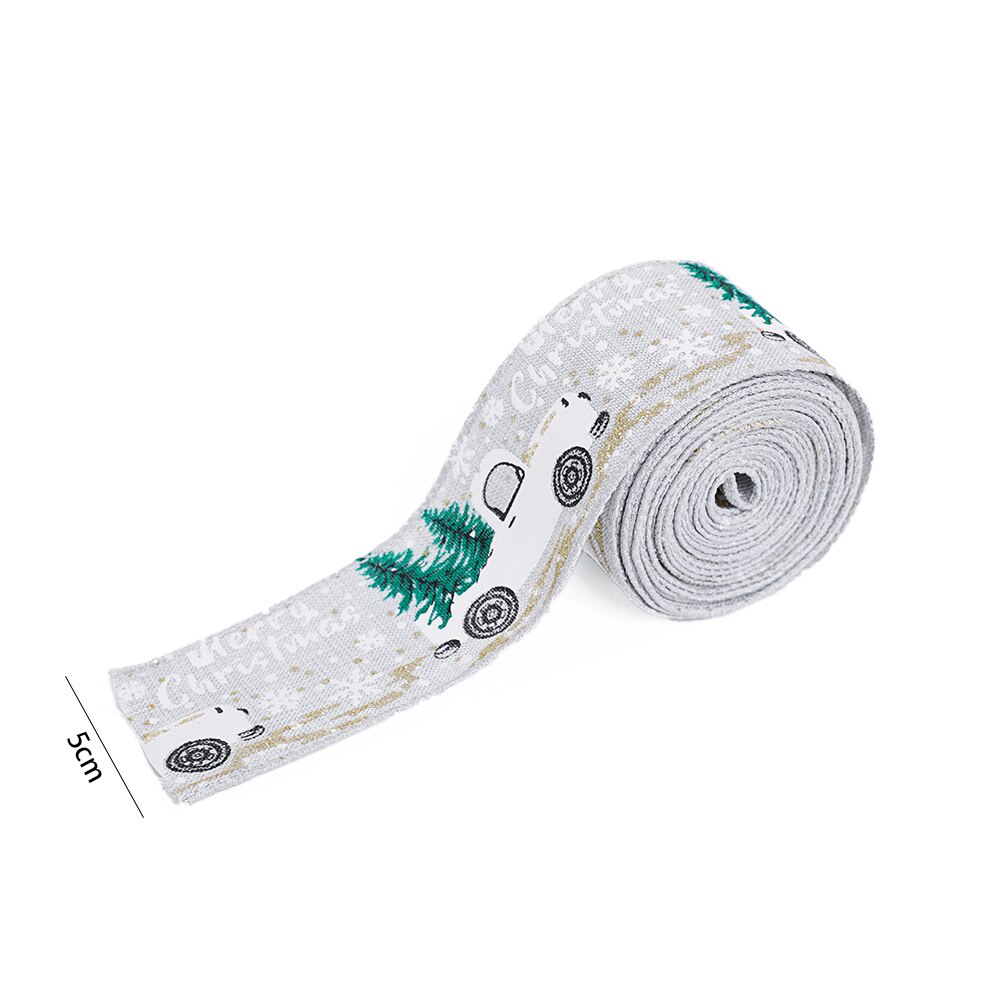 Cuộn dây ruy băng 5m nhiều màu sắc dùng trang trí cây thông noel