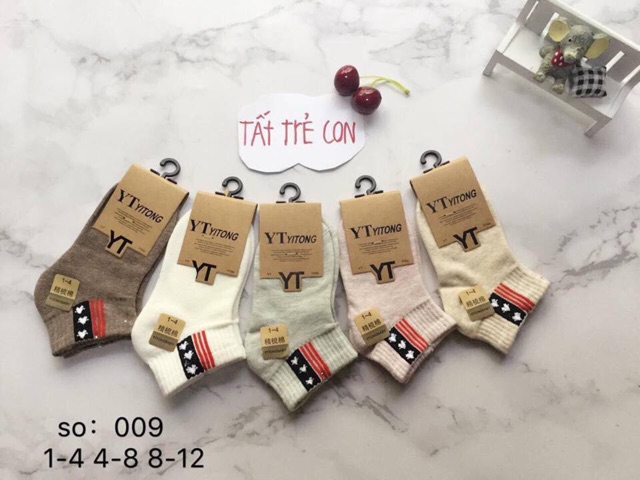 Set 10 tất cho bé