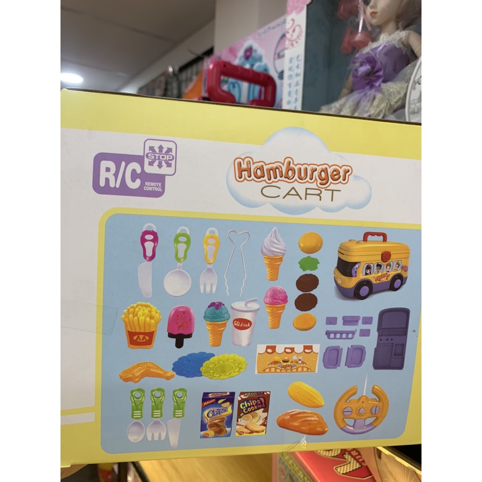 Bộ đồ chơi điều khiên Xe đồ ăn