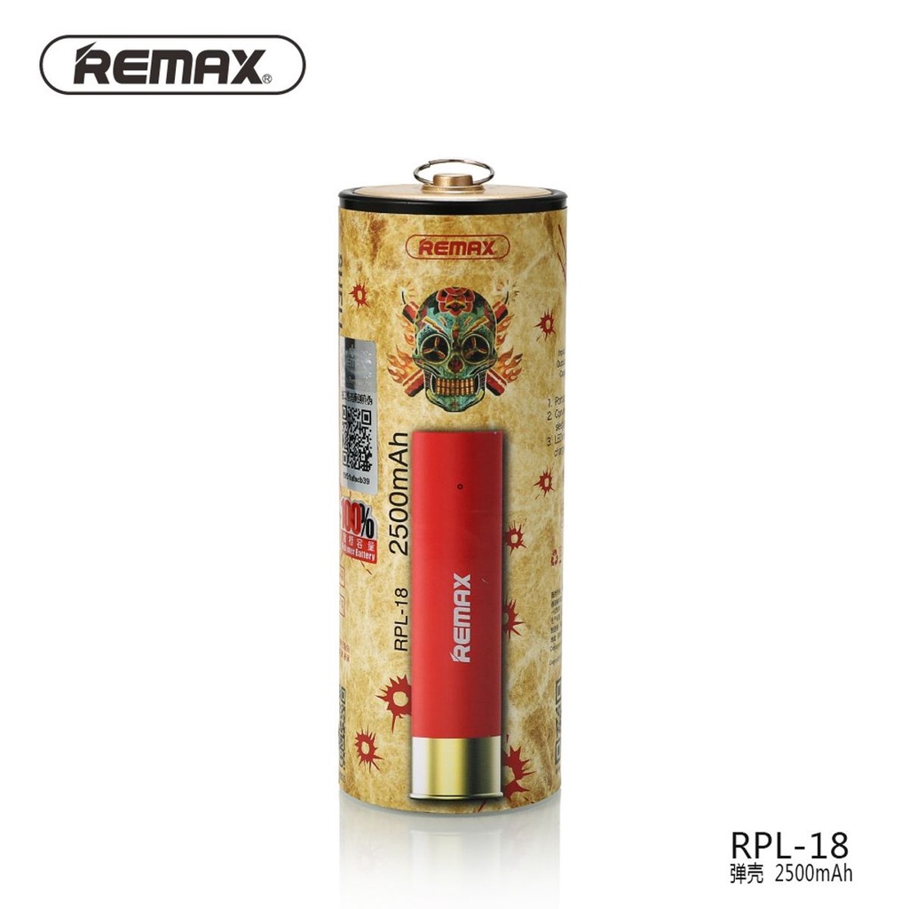 SẠC DỰ PHÒNG REMAX 2500mAH