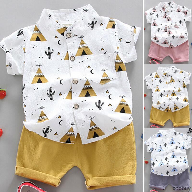 Set Đồ 2 Món Thời Trang Cho Bé Trai Từ 0-4 Tuổi