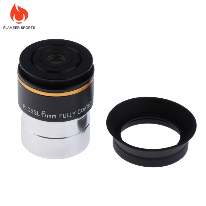 Flameer Sports  1.25&quot; inch 31.7mm PLOSSL 6mm Eyepiece Lens for Astronomical Telescope Set