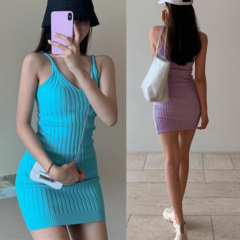 Đầm Body Dệt Kim Thiết Kế Cổ Chữ V Quyến Rũ | BigBuy360 - bigbuy360.vn