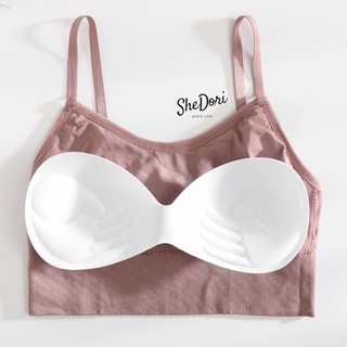BRALETTE THỂ THAO HỞ LƯNG KHÔNG GỌNG MÚT MỎNG