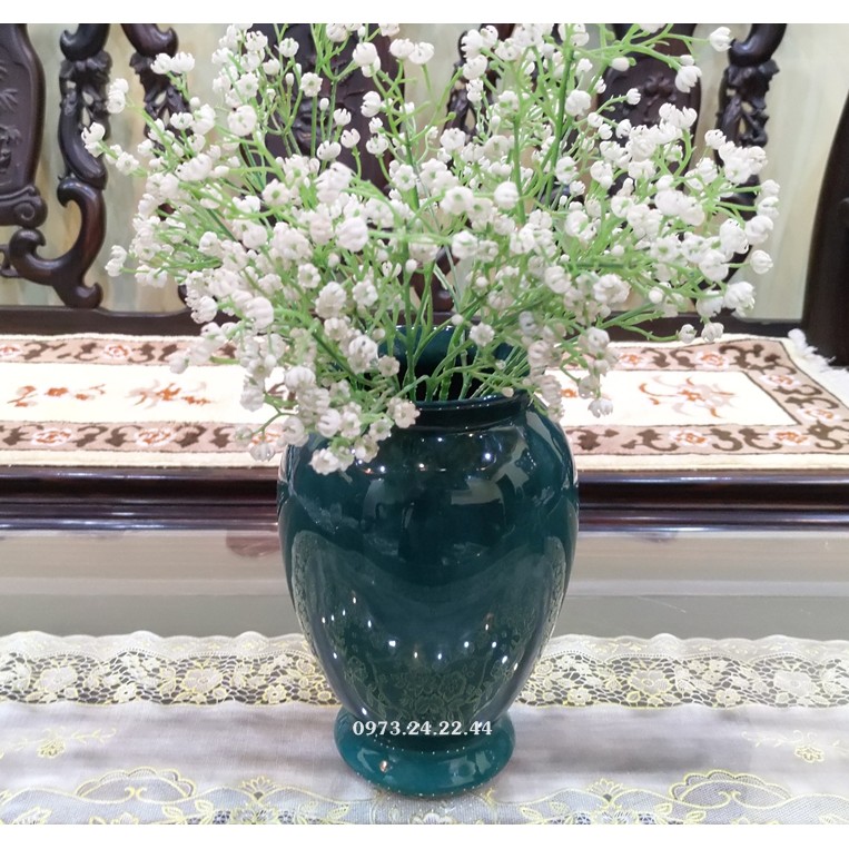 BÌNH HÚT LỘC QUÀ TẶNG ĐẸP BÌNH GỐM BÁT TRÀNG TRƯNG BÀY DECOR