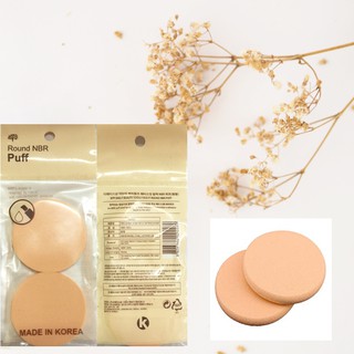 Mút Tán Kem Nền Hàn Quốc NBR Puff (2 miếng)