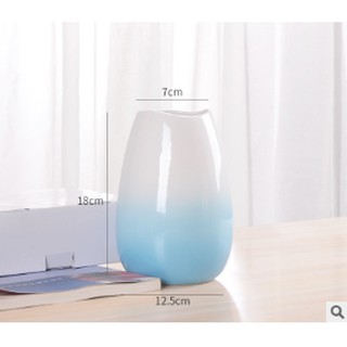 Bình gốm bắc âu đẹp trang trí - lọ cắm hoa gốm sứ chuyển màu đẹp