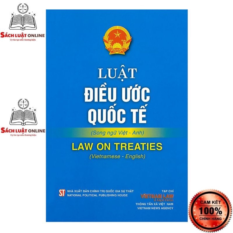 Sách - Luật điều ước quốc tế (Song ngữ Việt - Anh) Law on Treaties (Vietnamese - English)