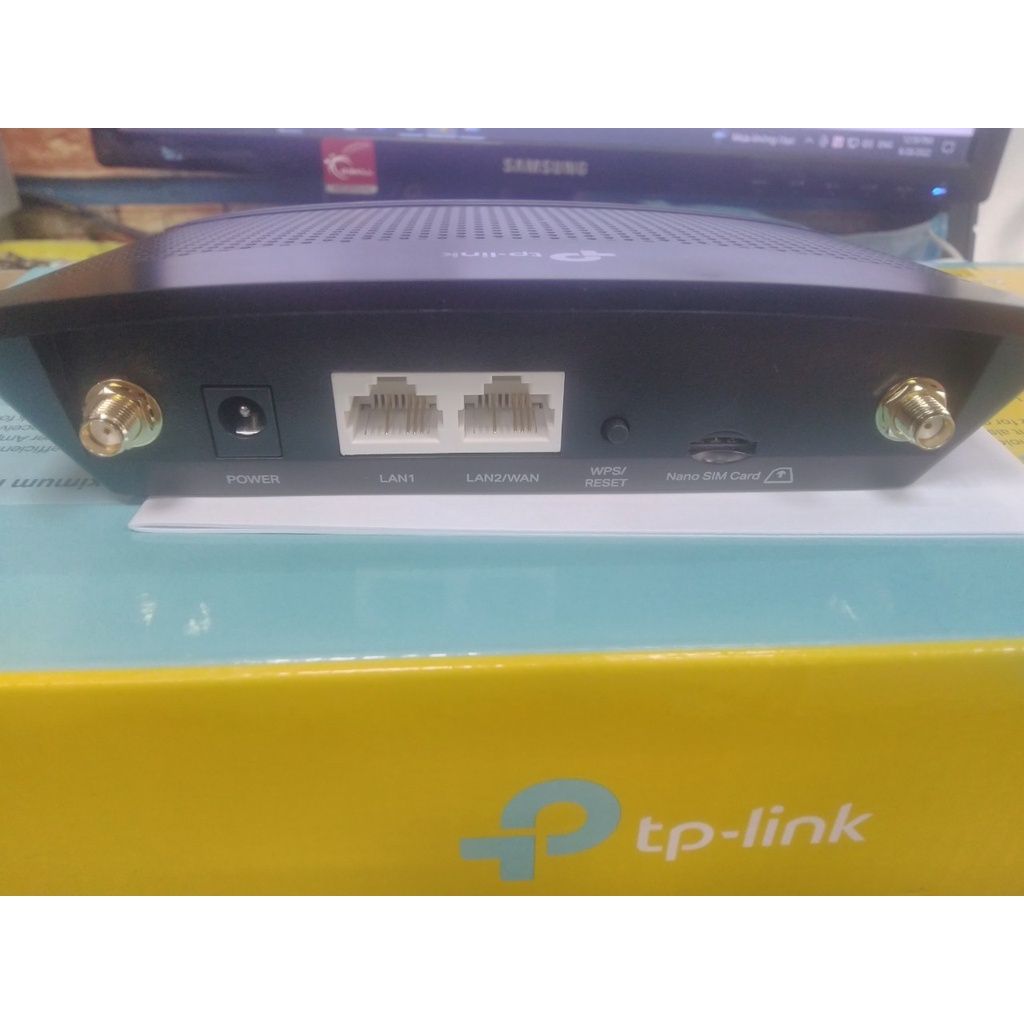 Bộ phát wifi sim 4G TP Link TL-MR100 - Router Wi-Fi 4G LTE Chuẩn N Tốc Độ 300 Mbps