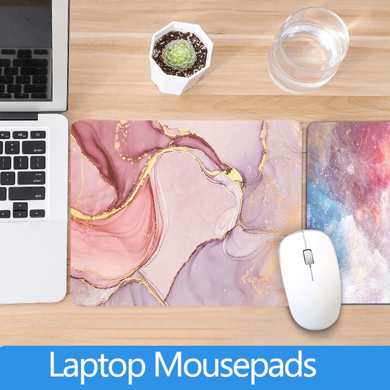 Miếng Lót Chuột Bằng silica gel Họa Tiết Đá Hoa Cương Cho Macbook touchpad