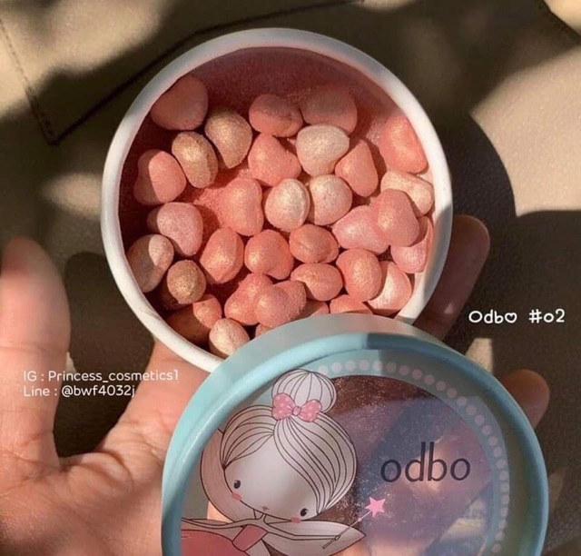 MÁ HỒNG DẠNG VIÊN ODBO FAIRY CANDY PEARLS BLUSHER OD195 | BigBuy360 - bigbuy360.vn