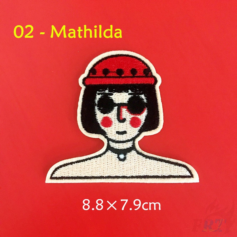 Miếng vá trang trí quần áo hình Leon:The Professional DIY