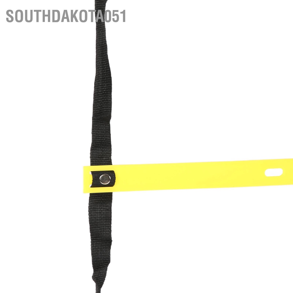 [Hàng Sẵn] Thang Dây thể thao tập luyện thể lực bóng đá 6M 12 thanh nâng cao sức khoẻ thể lực【Southdakota051】