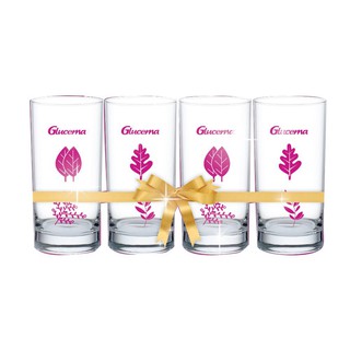 Bộ 4 ly thủy tinh ocean quà tặng glucerna
